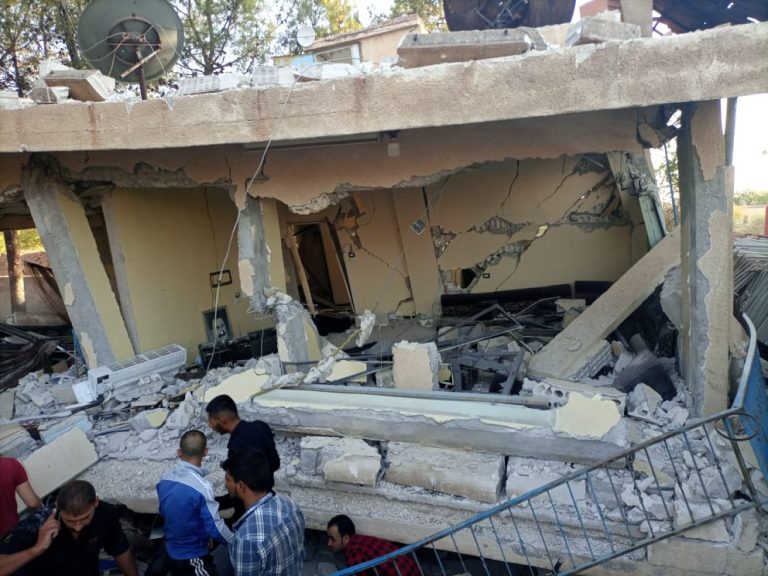 Türk devleti Til Temir Askeri Meclisi’nin Halkla İlişkiler Merkezi’ni bombaladı