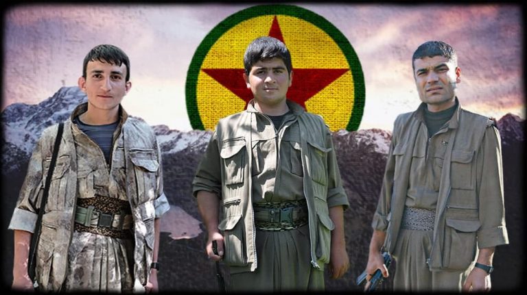 Şehit düşen üç gerillanın kimlik bilgileri açıklandı