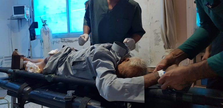 Eyn Îsa’ya saldırı:1 sivil şehit düştü, 4 sivilde yaralandı