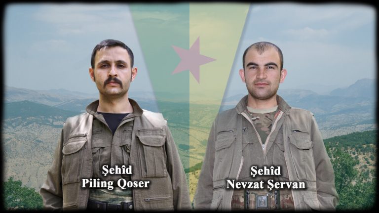 HPG: Öncü komutanlarımız Nevzat, Piling ve Sîpan yoldaşlarımız şehadete ulaştı