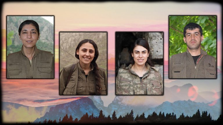 HPG şehit düşen 4 gerillanın kimliklerini açıkladı