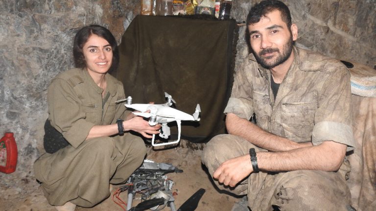 Dron düşüren gerilla: Elde ettiği bir sonuç yoktur