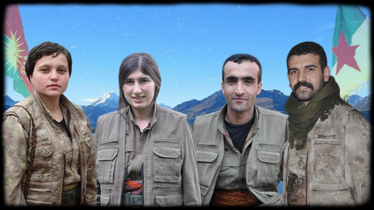 HPG, şehit düşen 4 gerillanın kimlik bilgilerini açıkladı