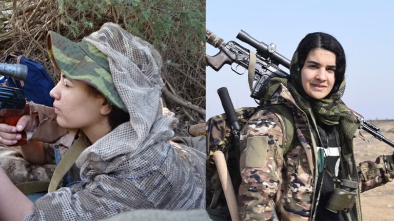 Yürekleri kesişen iki kadın keskin nişancı