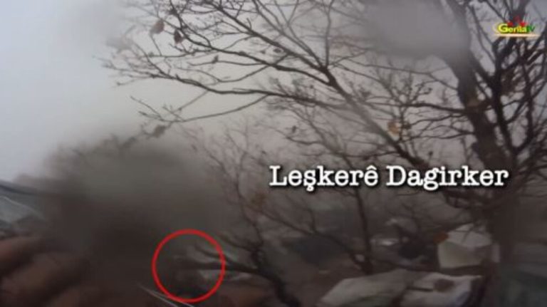 Girê Amediyê Direniş Alanında 5 işgalcinin cezalandırıldığı eylemin görüntüsü yayınlandı
