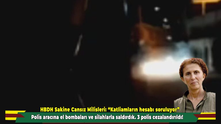 Sakine Cansız Milisleri: 3 polis cezalandırıldı