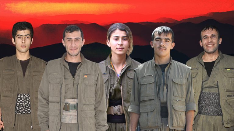 HPG, 2022 yılında şehit düşen 5 gerillanın kimlik bilgilerini açıkladı