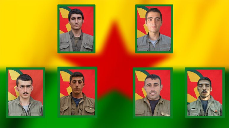 HPG, 2017 yılında şehit olan 6 gerillayı saygıyla andı