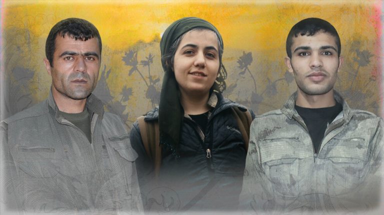 HPG, Metîna’da şehit düşen 3 gerillanın kimliklerini açıkladı