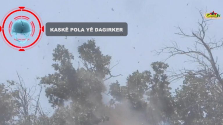 Girê Cûdî Direniş Alanı’ndaki eylemin görüntüsü