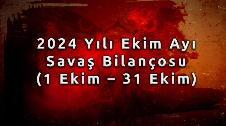 HPG Ekim ayı bilançosunu açıkladı