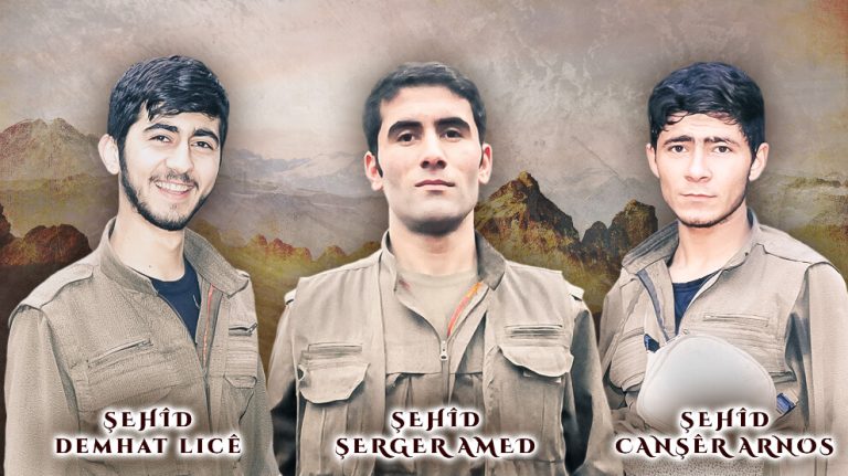 Medya Savunma Alanları’nda şehadete ulaşan 3 gerillanın kimlikleri açıklandı