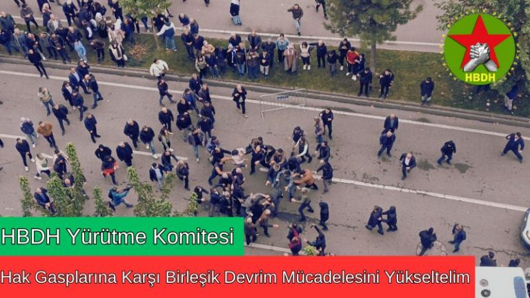 HBDH: Kayyum siyasetine karşı devrimci siyaseti örgütlemeliyiz