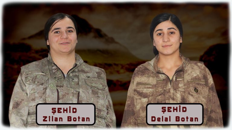 Heftanîn’de şehadete ulaşan 2 gerillanın kimlikleri açıklandı