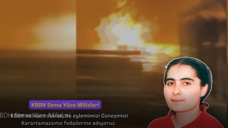 KBDH milisleri Kocaeli-Gebze’de eylem gerçekleştirdi