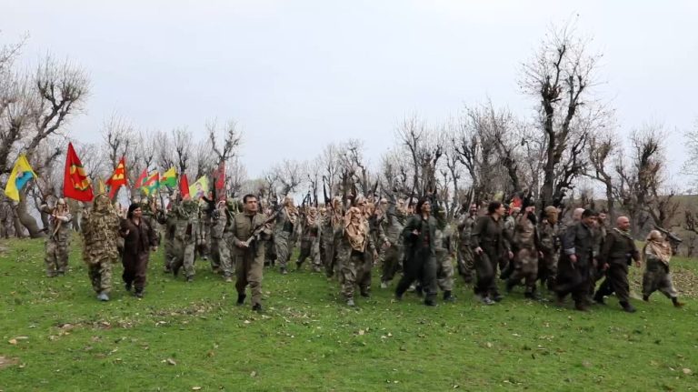 Newroz, Medya Savunma Alanları’nda askeri törenle kutlandı
