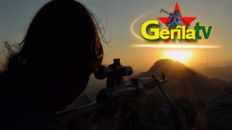 Girê Amediyê Direniş Alanı’ndaki eylemin görüntüsü