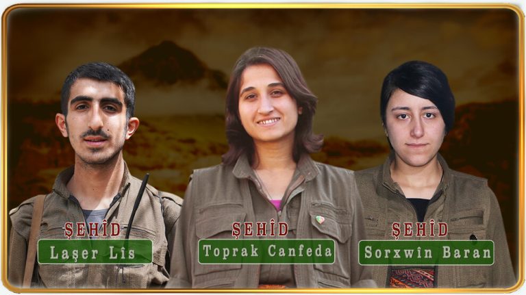 Garê’de şehadete ulaşan 3 gerillanın kimlikleri açıklandı