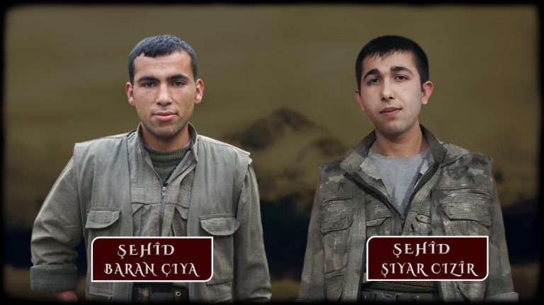 HPG şehadete ulaşan 2 gerillanın kimliğini açıkladı