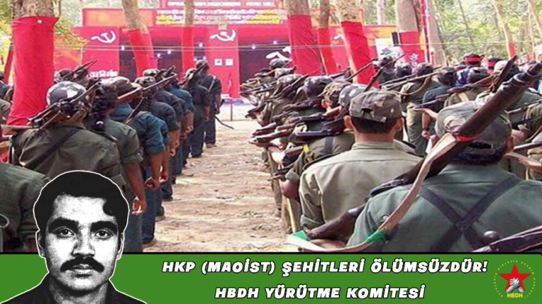 HBDH: Hindistanlı devrimcilerin yanındayız ve mücadelelerini sahiplenmekteyiz